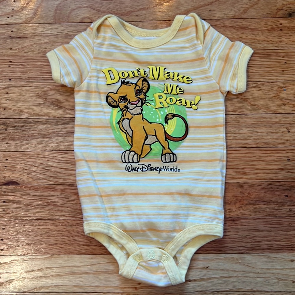 Lion King simba onesie size 12m
